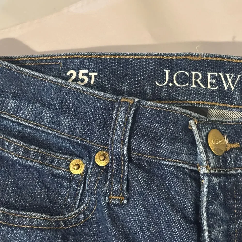 J. Crew '96 Straight Jeans - size 25 Tall
